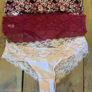 Lacey cheeky panties